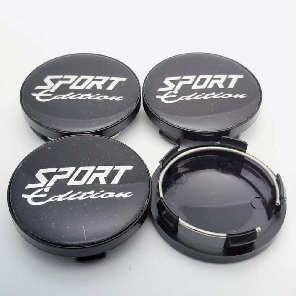 

4pcs 58mm Sport Edition Logo Emblem Badge Car Wheel Center Cap Wheel Hub Center Cover Rim Hubcap Replace Car Styling Accessories Sport Edition Badge&4pcs 58mm Wheel Caps