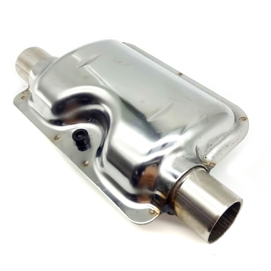 60cm Exhaust Pipe O.D 2.5cm Gas Vent + Silencer for Air Diesel Parking Heater Not Websta For Car Truck Bus Boat Auto Accessory