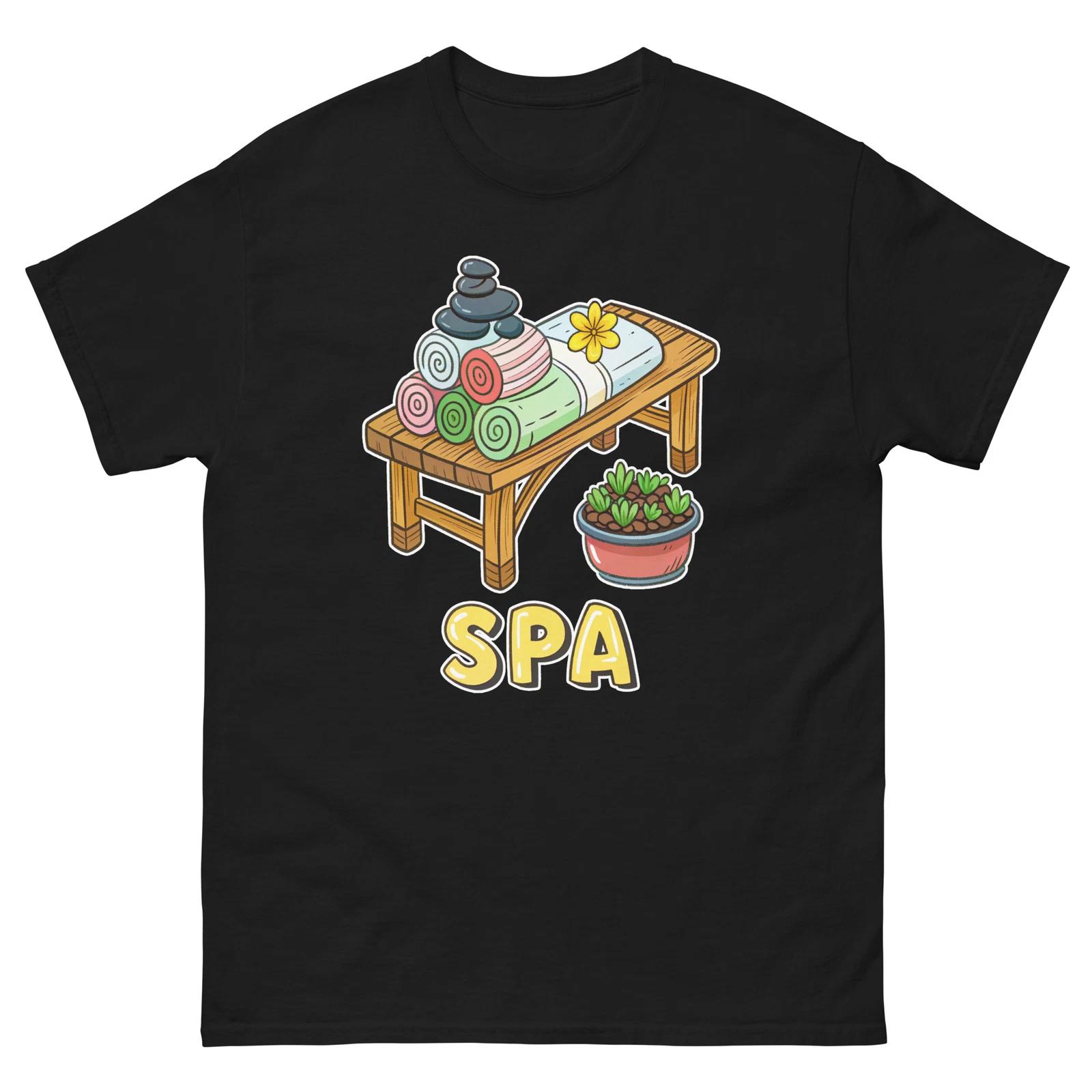 

Spa Mountain Ski Resort Town T-Shirt 4XL