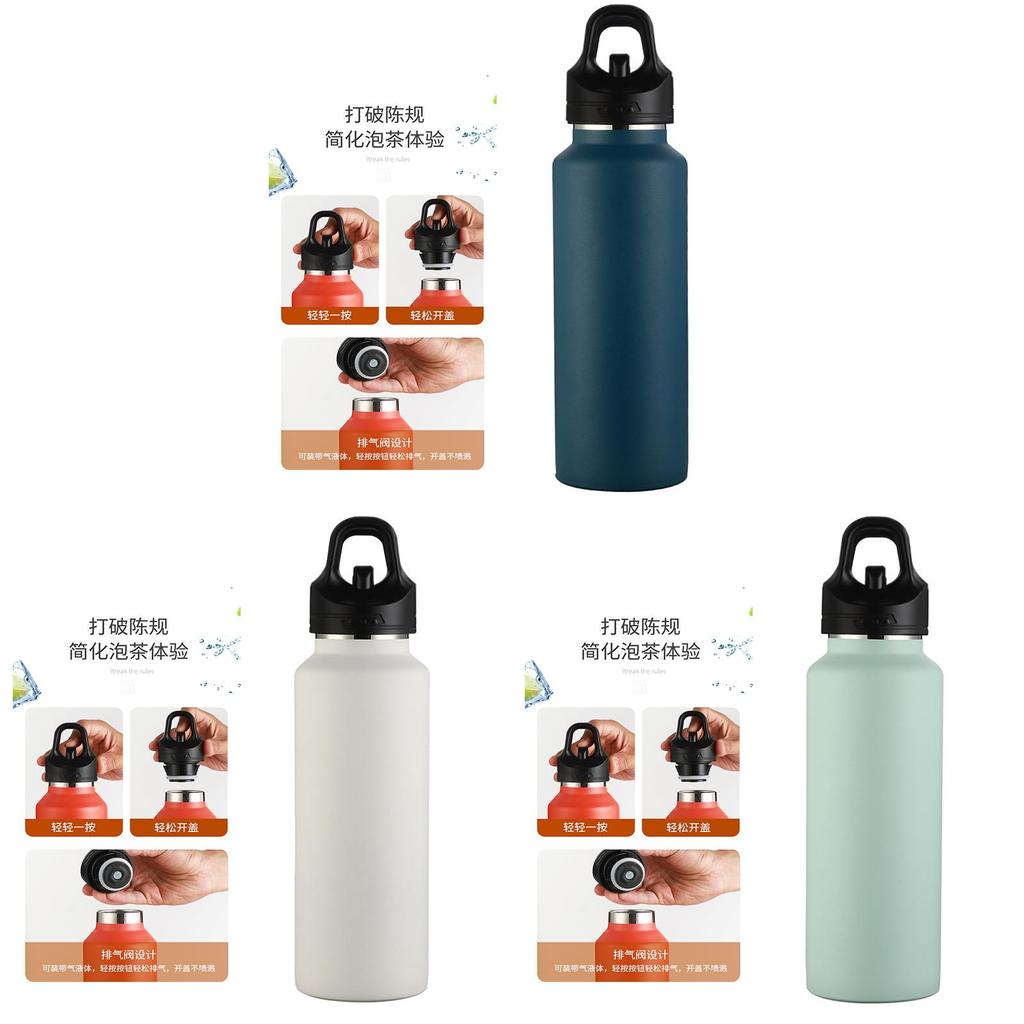 Premium 700ml Insulated Water Bottle With Leak Proof Lid For Outdoor Sports And Travel