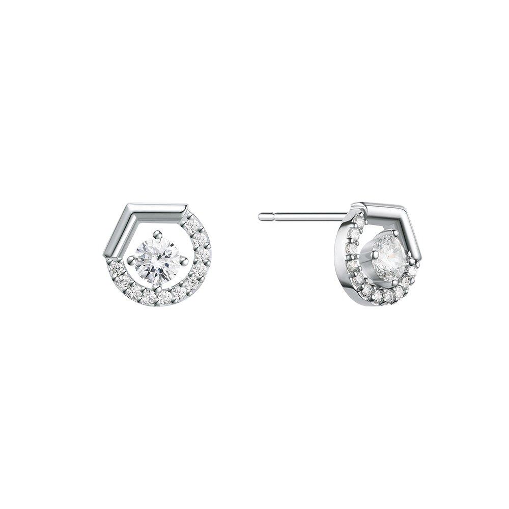 [Rosemont] Silver Earrings La Flèche Rn0015