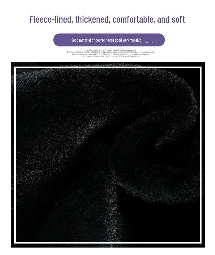 Omas Samt-Baumwolljacke für Damen - Wintermantel für ältere Damen