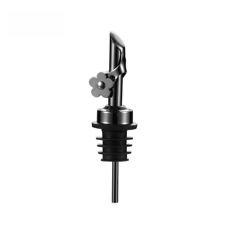 304 Stainless Steel Oil Stopper Wine Pour Nozzle Weighted Automatic Opening Leakproof Vinegar Bottle Stoppers Kitchen Bar Tools
