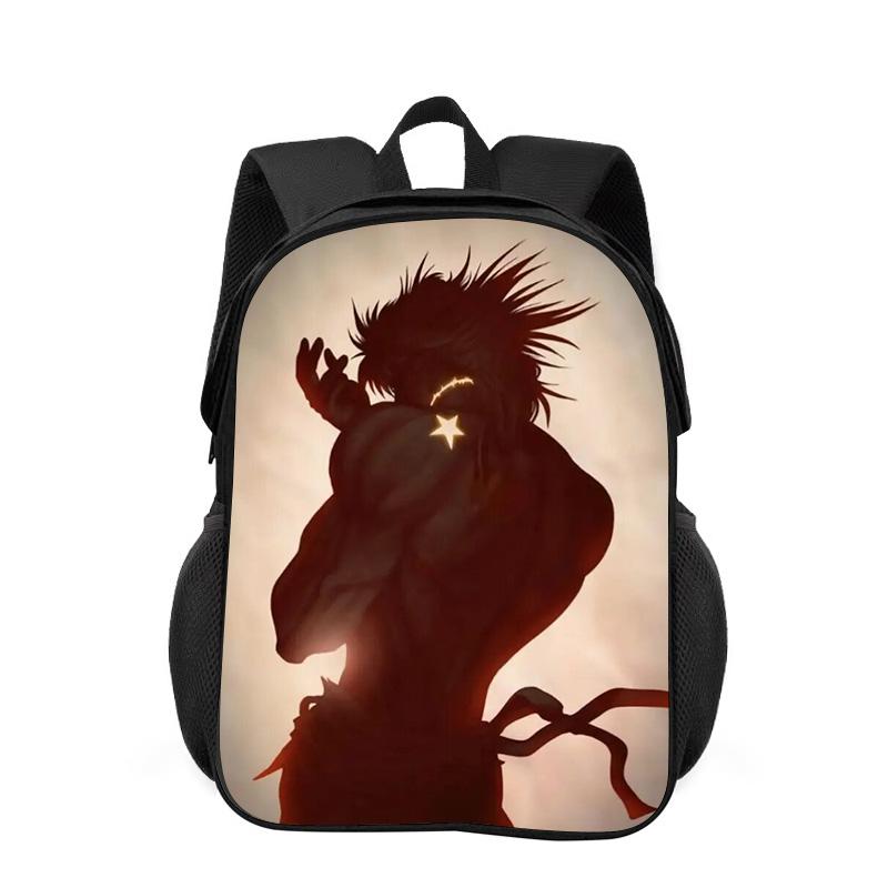 Zaino di JoJo's Bizarre Adventure Resistente alla Moda Cartone Animato Cerniera Grande Capacità Miglior Regalo di Compleanno per Ragazzo e Ragazza