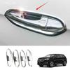 For Ford Edge 2015-2023 Chrome ABS Exterior Side Door Bowl Frame Trim 8pcs