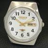 AUTOMATIC VINTAGE CITIZEN 8200 JAPAN MENS WHITE COLOR DIAL WATCH a702133-5 R208-a702133