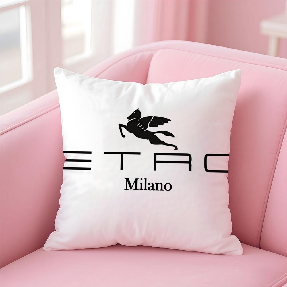 Brand E-EtroS Cushion Cover Comfortable Reversible Pillow Cover Ideal for Car Sofa Bedroom & Beyond