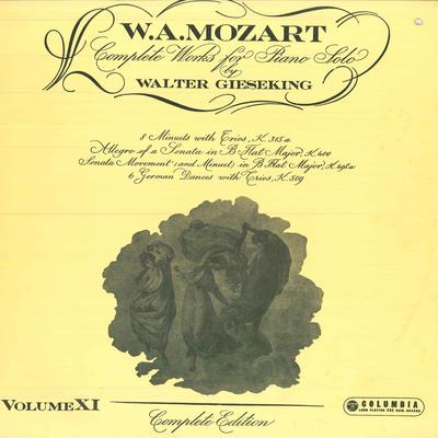 LP Record WALTER GIESEKING(PIANO) - W.a.mozart/Complete Worksfor Piano  OL3121 COLUMBIA 1962 Japan Classical Used
