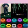 Flexible And Bright El Wire Costume Illuminated Strips Ideal For Halloween And Christmas Decor