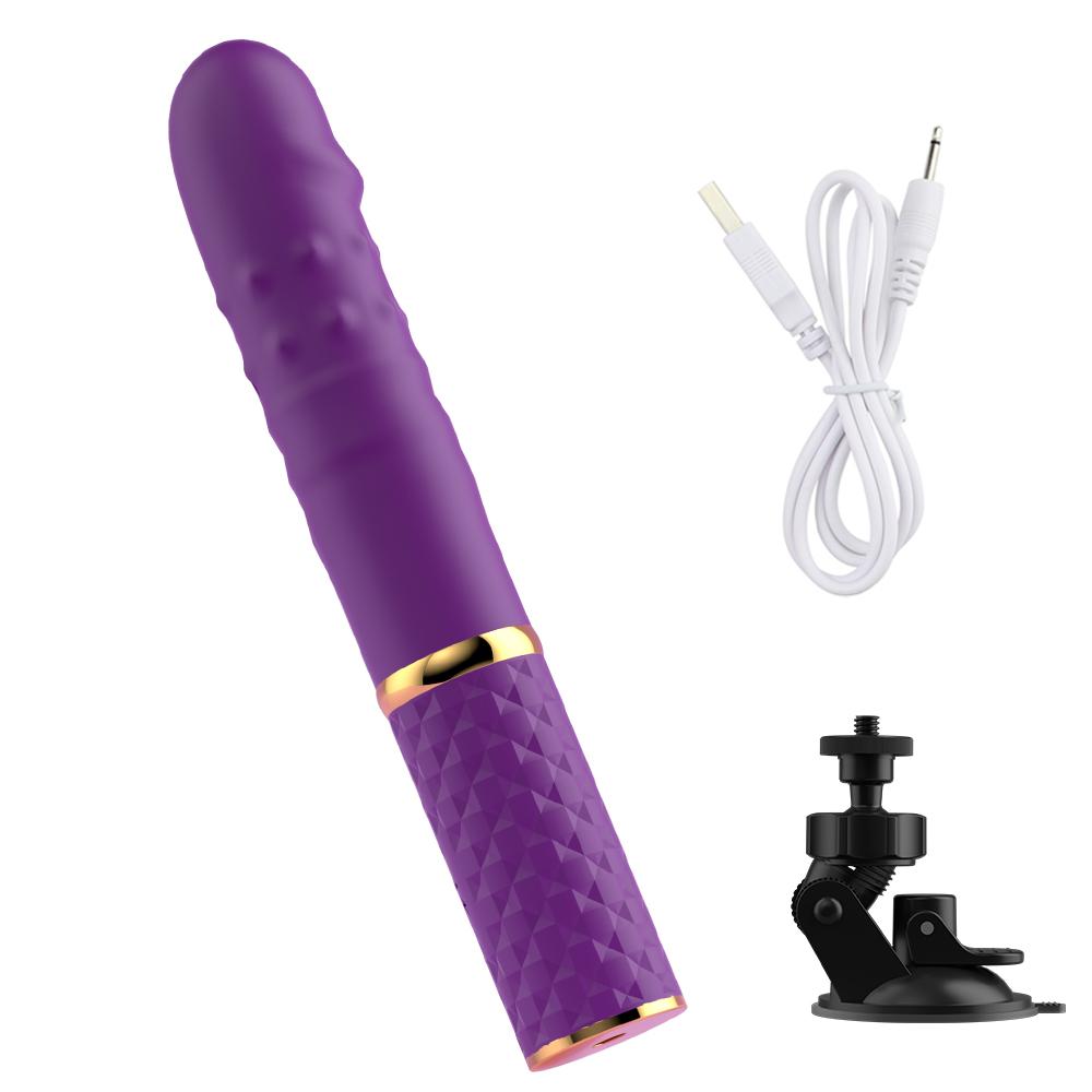 Beginner Telescopic Sex Machine Dildo Vibrator G Spot Automatic Up Down Massager With Suction Cup Vaginal  Stimulator Sex Toys