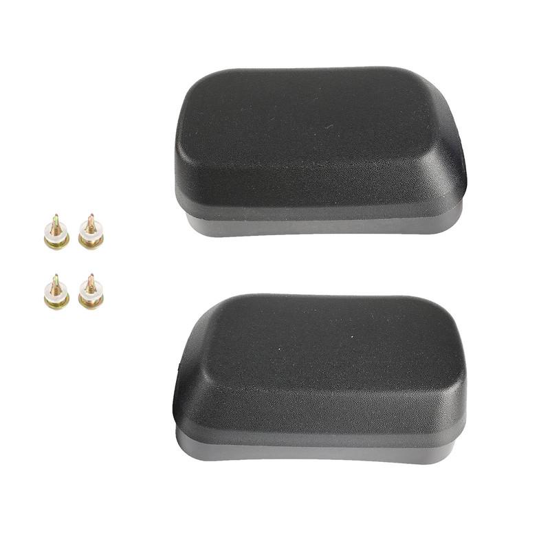 End Caps for Tubular Side Steps Compatible with For Dodge RAM 1500 2500 3500 4500 5500 2013-2024 OE 68193113AA Replacement