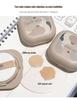 Xixi Soft Light Face Concealer Cushion Cream - Moisturizing, Lightweight, Pore-Minimizing, Natural Finish.