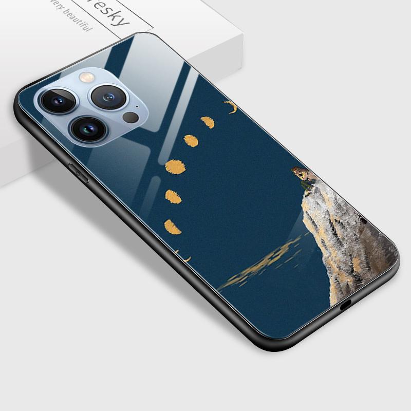 Tempered Glass Phone Case For Samsung A12 A16 A32 A53 S20FE S23 S25 Honor20 X6A 90Lite 9X Huawei Y9Prime2019 P30Lite Soft Edge Shockproof Smooth Shell