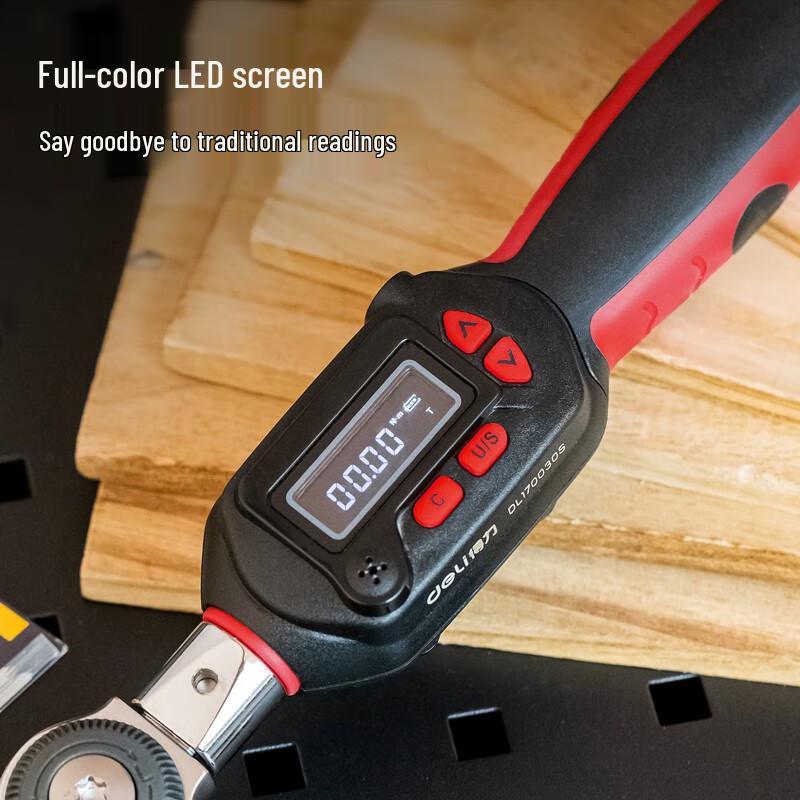 Deli 1/4 inch Digital Torque Wrench