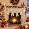 Home Ornaments Bowknot Hanging Garland Large Christmas Tree Decoration  Kids Birthday Party