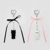 Kitten Ribbon Keyring (2colors)