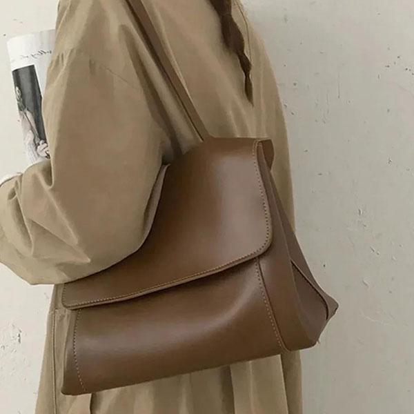 Женская винтажная сумка на одно плечо — фото 9