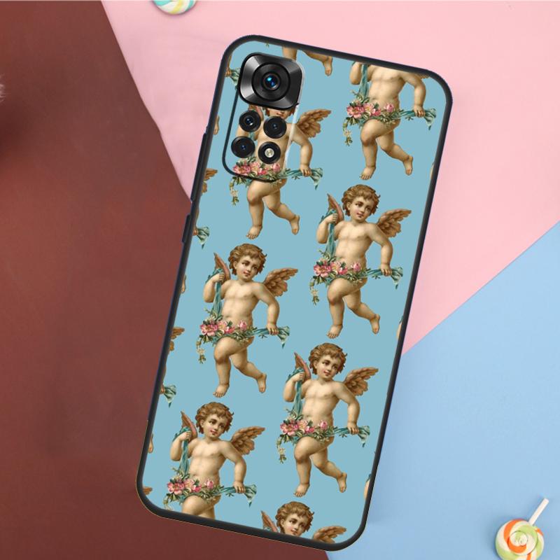 Renaissance Angels In Sky Cover For Xiaomi Redmi Note 14 13 Pro 12 11 9 10 9S 10S 11S 12S Redmi 14C 10C 12C 13C Case