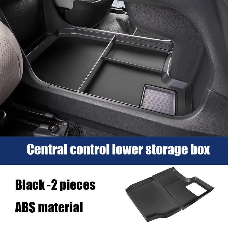 For Toyota Sienna XL40   2024 2025 Car Center Console Lower Storage Box Made of ABS Material Interior Storage Component