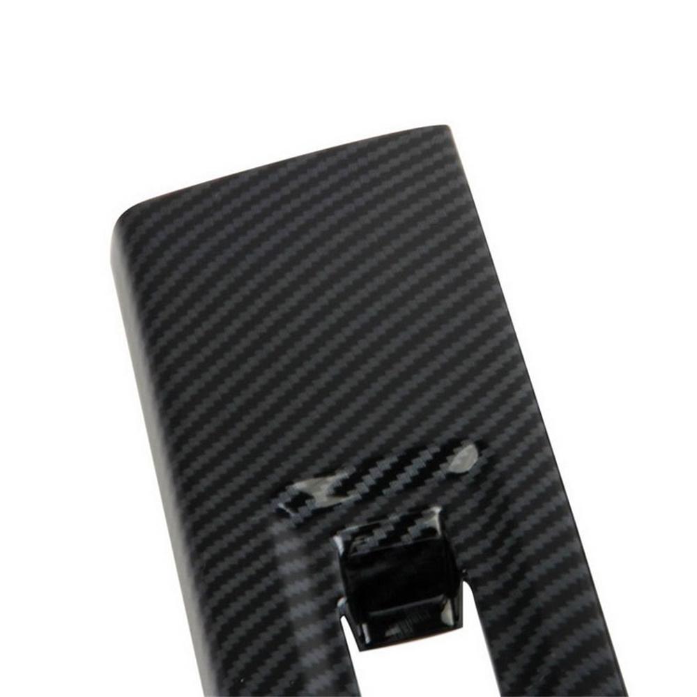 4X Carbon Fiber Look Inner Window Switch Panel Cover Trim For Toyota Tundra 2022 2023