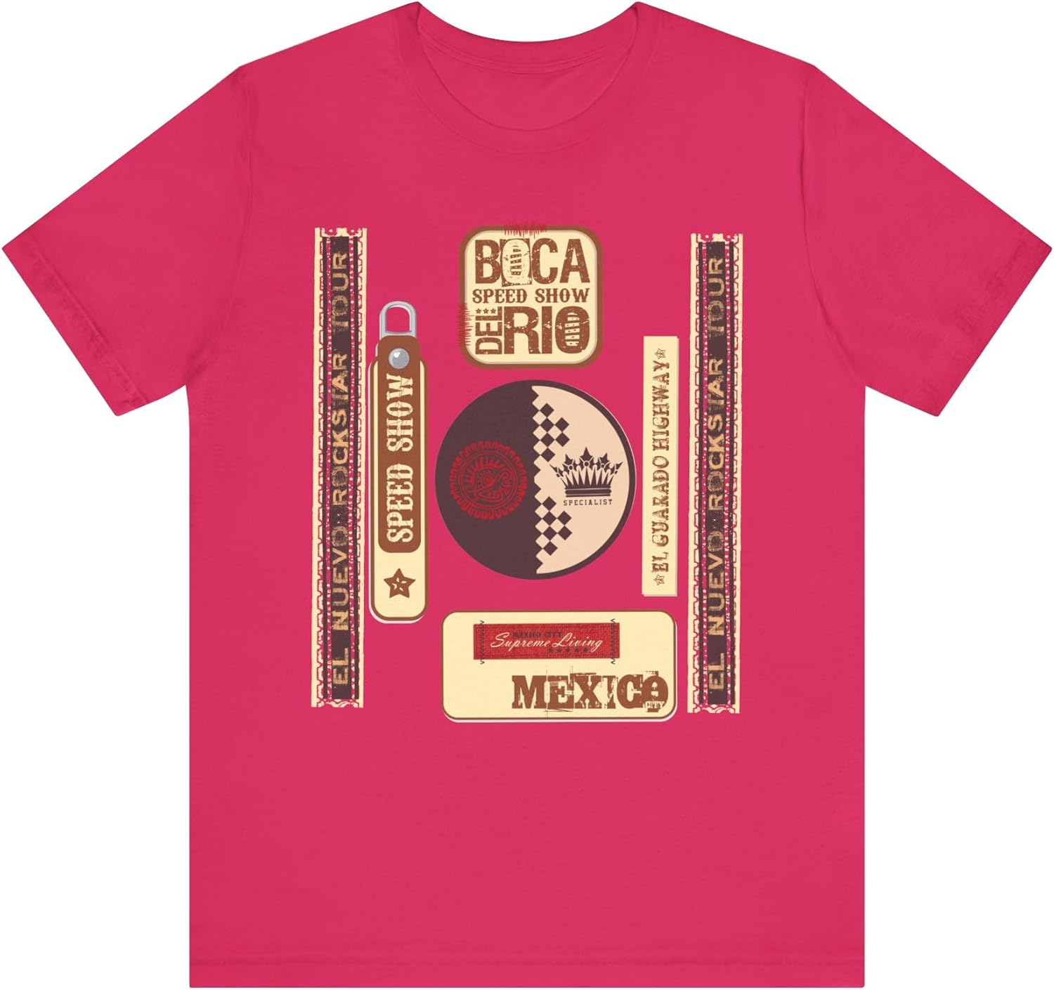 

4-Boca Del Rio Graphic Design Tee, Boca Del Rio Shirt, Biker Vintage Tees, Art Design T-Shirt, Graphic Tee, Speed Show Shirts S разноцветный