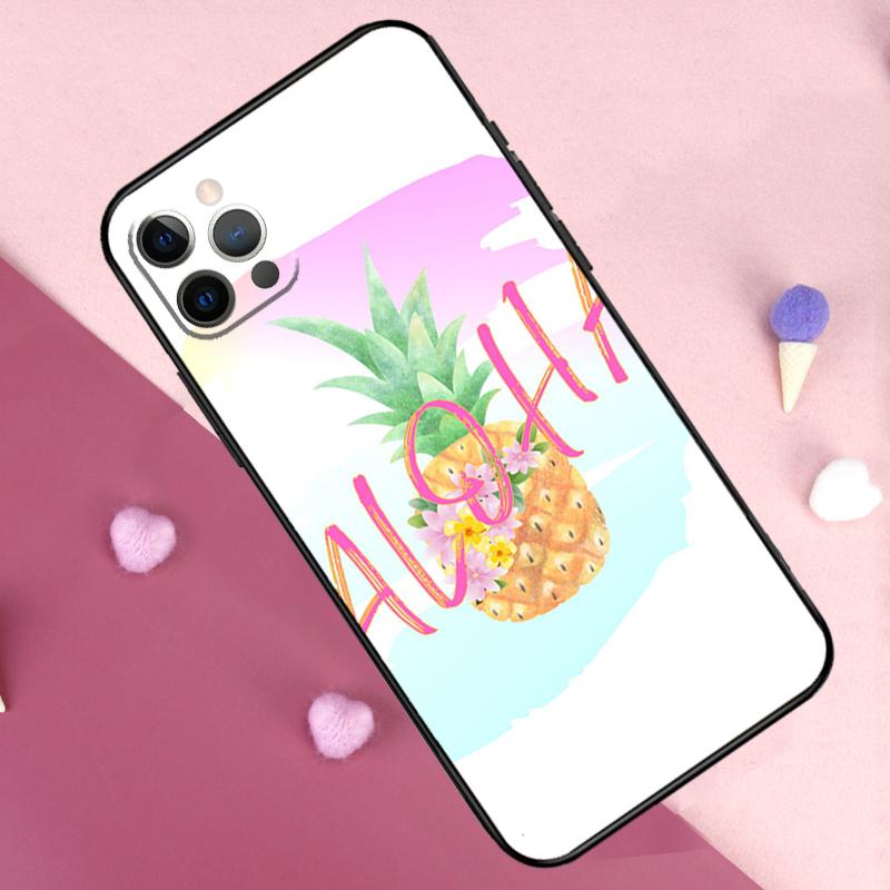 Aloha Beach Life Hawaii Phone Case For iPhone 17 Pro Max 11 14 15 16 Pro Max Plus 12 13 Mini 16e 17 Air Back Cover