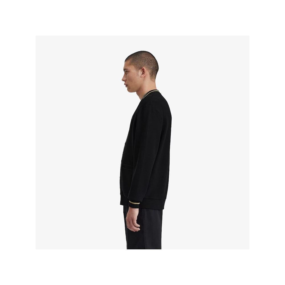 Fred Perry [headquarters Genuine] Fred Perry [sharp] Tip Pique Texture Cardigan  U78  Afpm2412654 U78 qzgAfpm2412654 U78