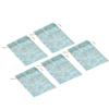 200 Pcs Organza Bag Drawstring Closure   Print 6.3x4.3in Mesh Gifts Bags Organza Jewelry Mesh Pouch