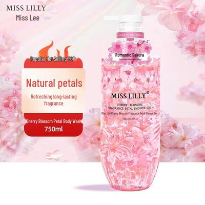 Miss Lilly Cherry Blossom Petal Shower Gel