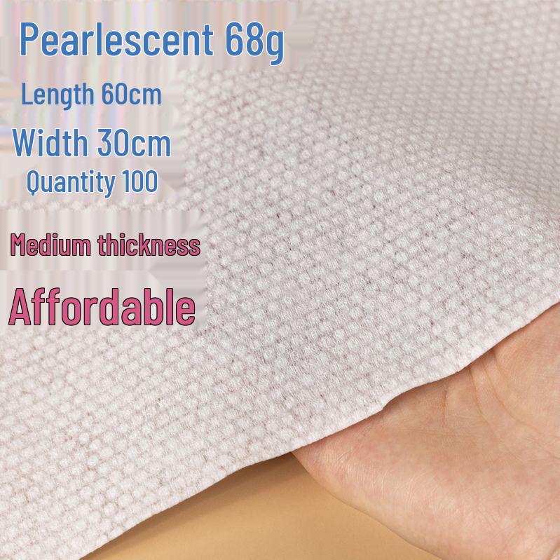 Large Thickened Disposable Beauty Towel for Hairdressing, Face Washing, Foot Care, Massage, Manicure, and Bathing.