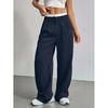 Fashion Fashion Casual High Waist Straight-Leg Pants Women's Suit Pants Casual Pants Trousers Women