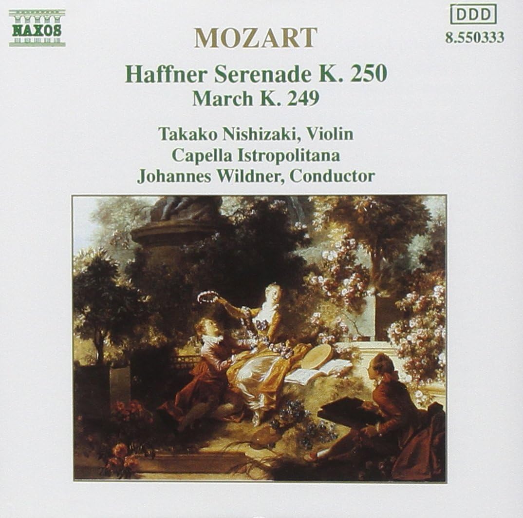 

CD W.A. MOZART - Haffner Serenade K.250 8550333 Non Japan Classical Used