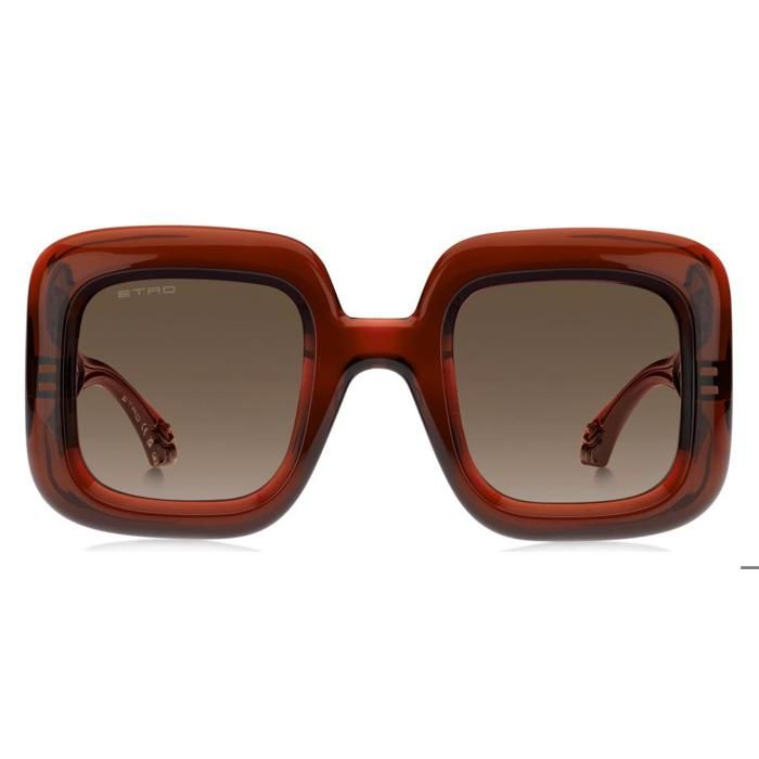 Lunettes de Soleil Etro ETRO 0015/S 48/29/145 BRICK/BROWN SHADED injecté/propionate femme ETRO 0015/S