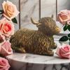 Resin Yak Figurine Home Decor Creative Animal Statue Christmas Living Room Office Gift