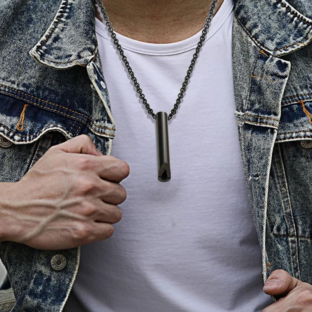 3d Shift Delightful Breathing Necklace In Stainless Steel With Adjustable Length Everyone For