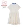 Fuluomi Girl's Academy Style Polo Dress