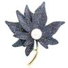 Korean-Style Maple Leaf Brooch: Elegant Drip Oil Pin for Women’s Fashion.