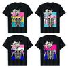Skeleton Drinking Coffee LGBT-Q Pansexual Pride Pan Flag T-Shirt