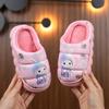 Children's Winter Home Warm Cotton Shoes New Thickened Non-slip Soft Sole Cartoon Cute Indoor Home Cotton Slippers