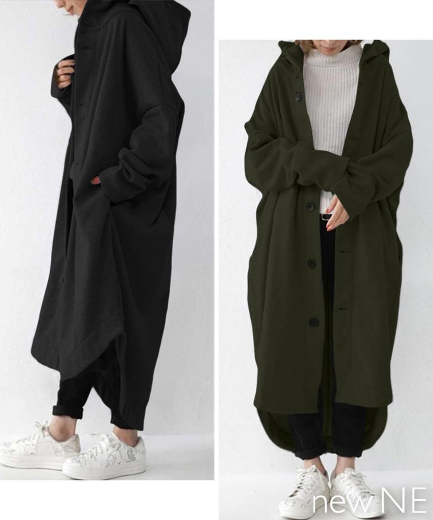 long blanket to open room air conditioning office paper cold jacket going long gray [Nune] Fleece-lined hoodie, warm, cardigan, wear, front,