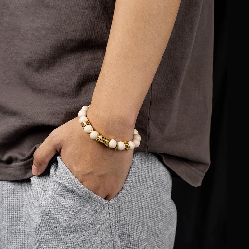 Rastaclat Little Lion Kamen Rider Kuuga Daguba Joint Limited Edition Bead Chain Beads #Good Luck Agate Little Lion Bracelet Same Style for RC2KMBK004