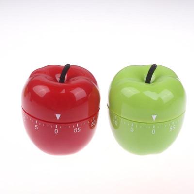 1 Pezzo Plastica Cucina Studio Promemoria Cottura Timer Non Cottura Mela Timer Meccanico Bambini Strumento Gestione Tempo Apprendimento