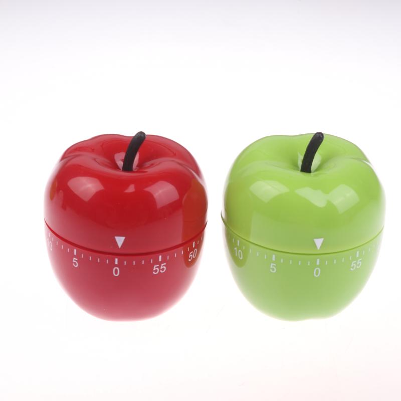 1 Pezzo Plastica Cucina Studio Promemoria Cottura Timer Non Cottura Mela Timer Meccanico Bambini Strumento Gestione Tempo Apprendimento