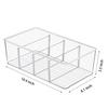 Clear Student Desktop Makeup & Sundries Organizer with Lid