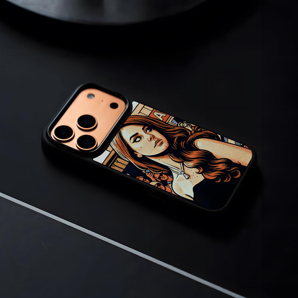 Lana Del Rey LDR Singer Phone Case For IPhone 17 16 15 14 13 12 Pro Max Plus Black Frame Hard Shell