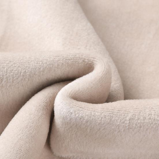 Fall Winter Sweater Round Neck Long Sleeves Solid Color Thick Stretchy Loose Knitted Warm Pullover Mid Length Daily Wear Top