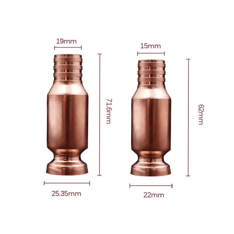 1 Pezzo Tubo Riempimento Sifone in Rame Pompa Manuale Raccordi Tubo Olio Connettore Sifone Agitatore Carburante Benzina Acqua Sifone