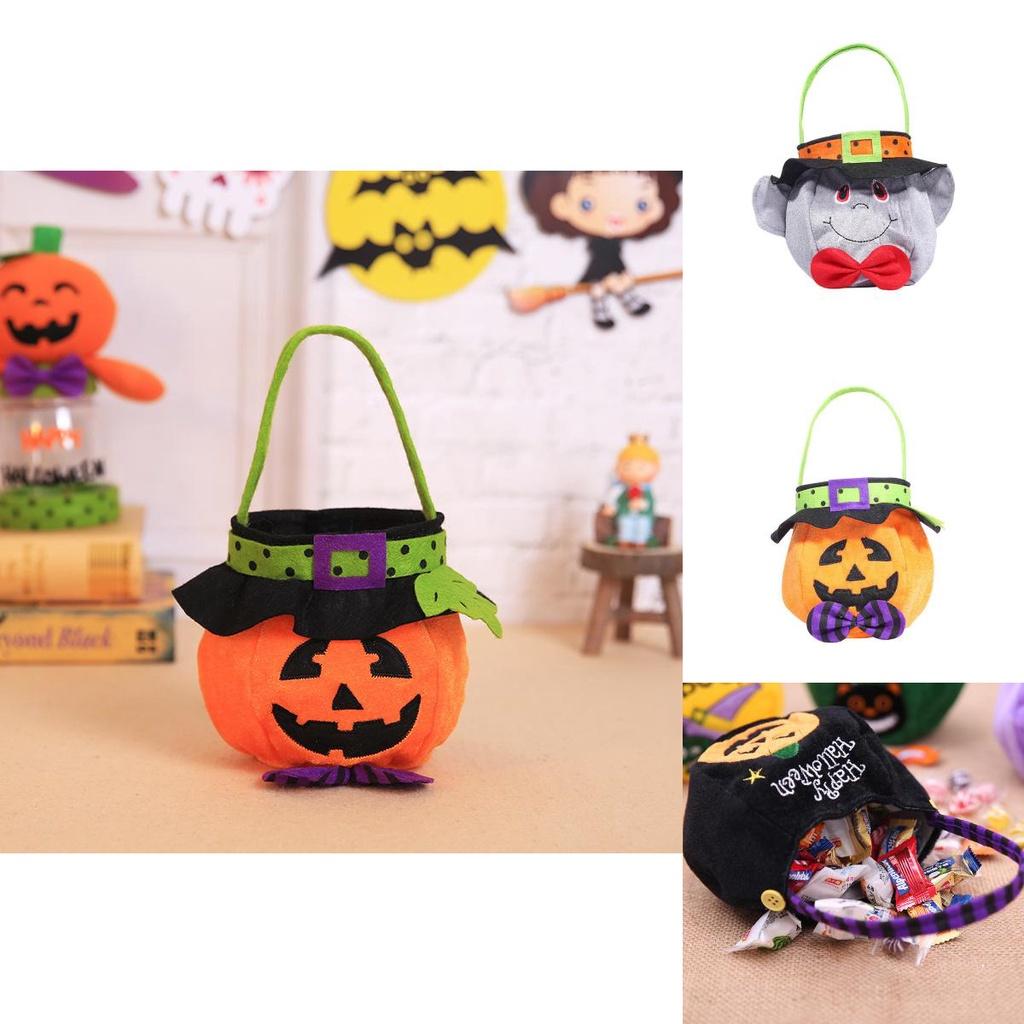 Fun Halloween Pumpkin Goodie Bags For Trick Or Treating And Parties