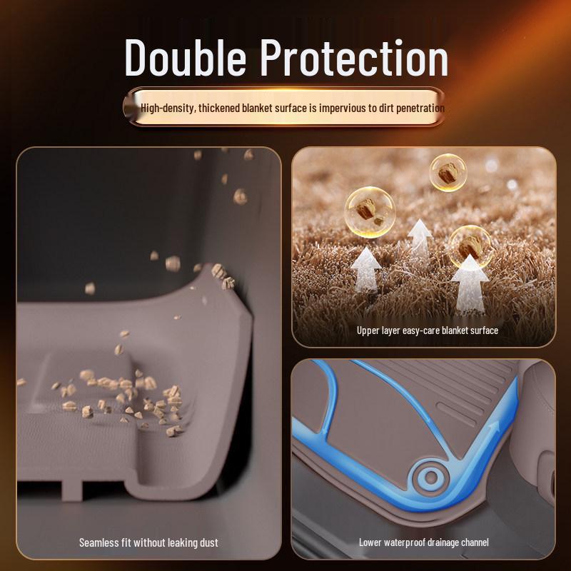 2026 ZEEKR LS9 TPE Floor Mats: Custom Car Interior Carpet Accessories