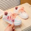 2024 New Girls Casual Sport Shoes Versatile Lace Flowers Unique Children Fashion Cute Princess Sneakers Drop Shipping Kids Shoes